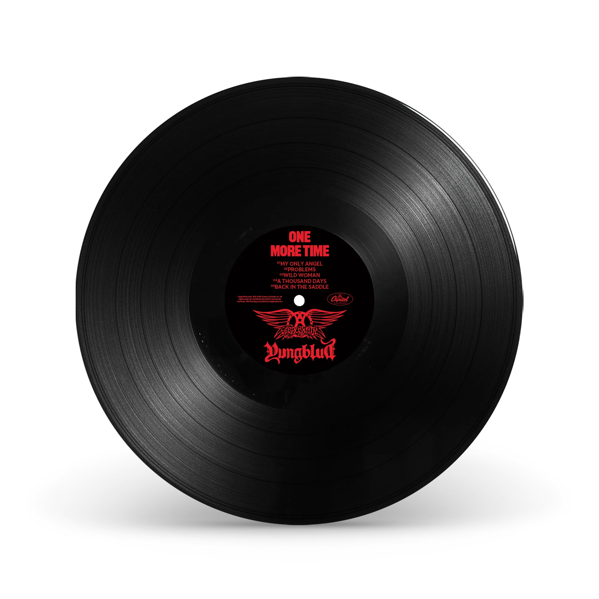 AEROSMITH & YUNGBLUD - One More Time Black Vinyl - Image 4