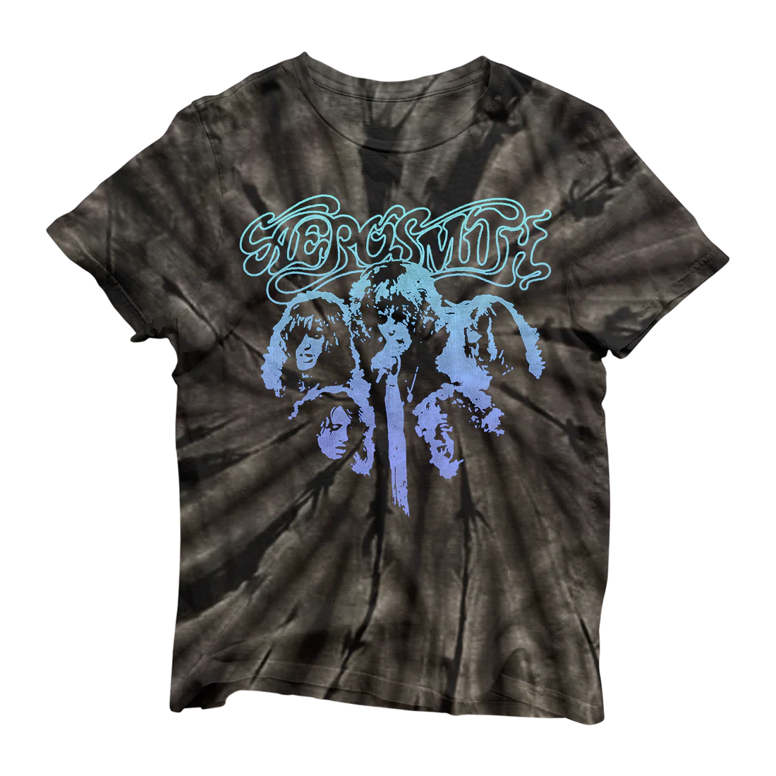 Black Tye Dye Photo Tee