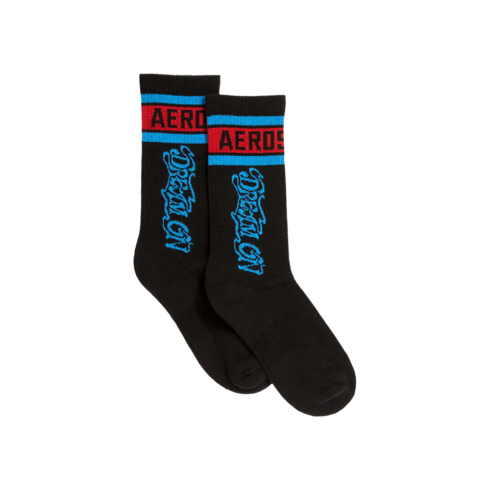Dream On Black Socks