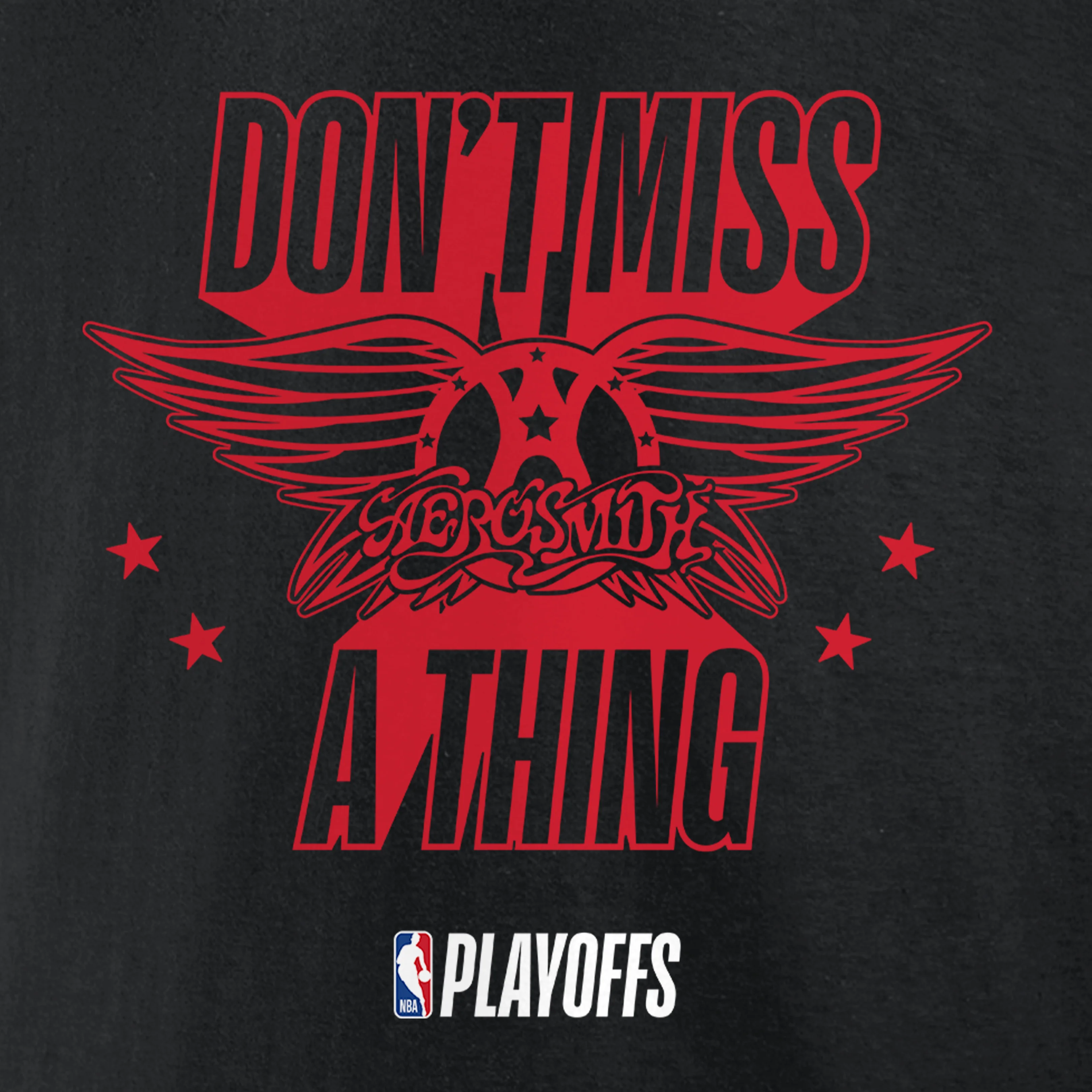 Limited Edition Aerosmith X Fanatics Playoff Shirt - Image 4
