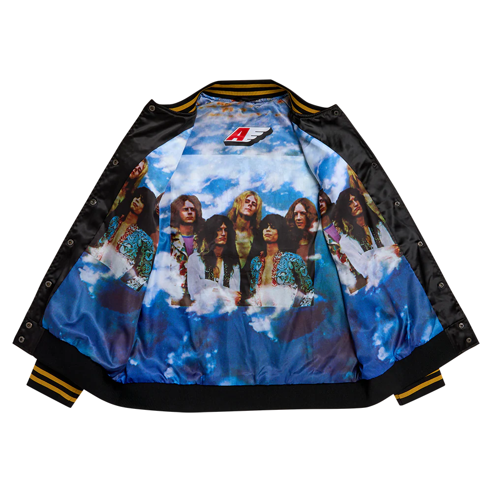 The Legendary Debut Satin Bomber Jacket - Image 2