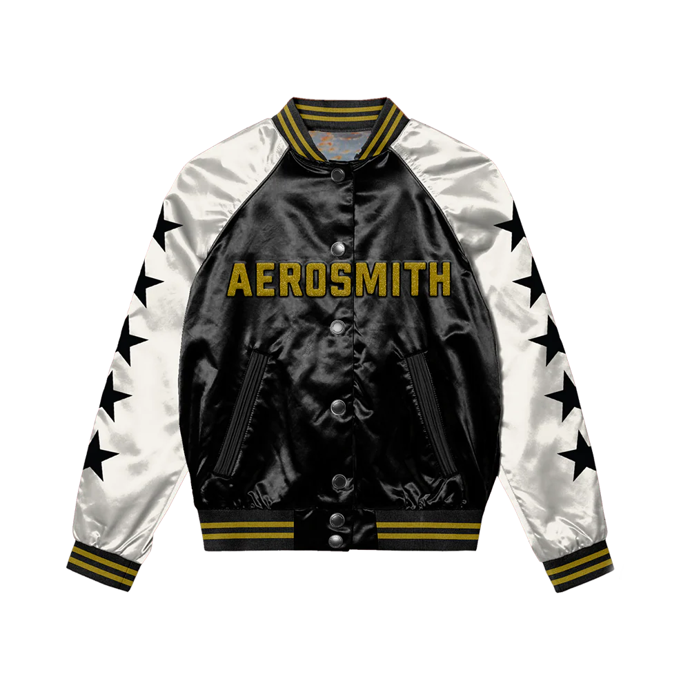 The Legendary Debut Satin Bomber Jacket - Image 5
