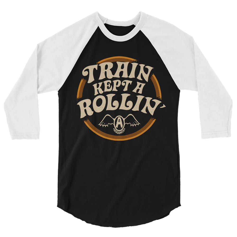 Train Kept A Rollin' Raglan